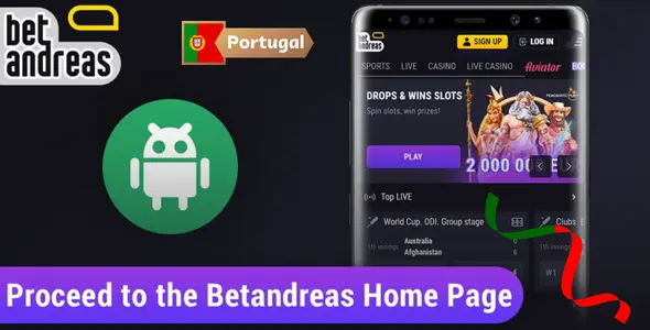 Aplicação de Betandrea para Android